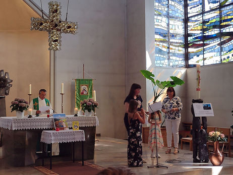 Begrüßungsgottesdienst der Erstkommunionkinder in St. Maria 
